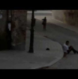 Skateboarder dead on the street [R.I.P]