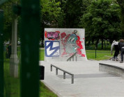 Tony Hawk, Aaron "Jaws" Homoki & Corbin Harris in Cracow.